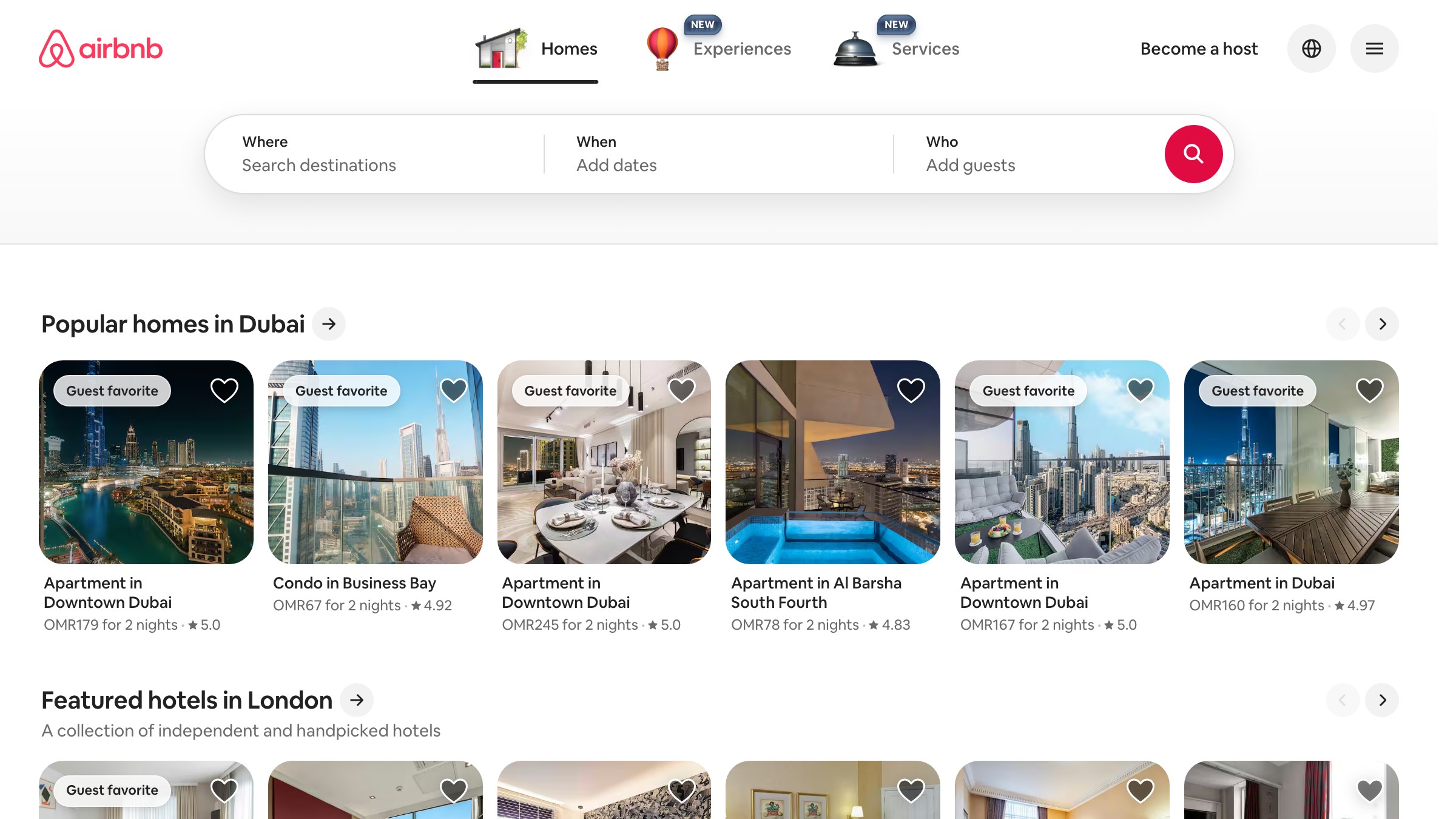 Airbnb Ana Sayfasi Belo Sembolunu ve Markay Eyleme Gecirmeyi Gosterir