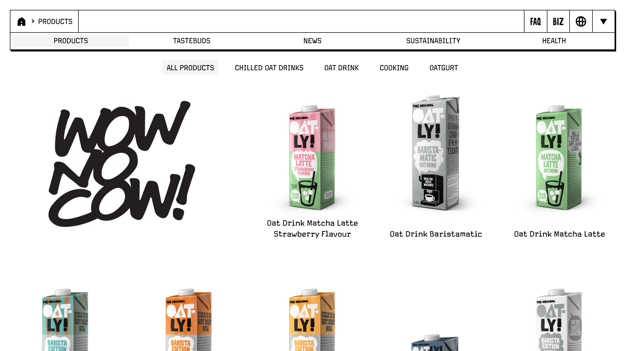 Oatly Web Sitesi Konfrontasyon Marka Sesini ve El Cizilen Estetigi Gosterir